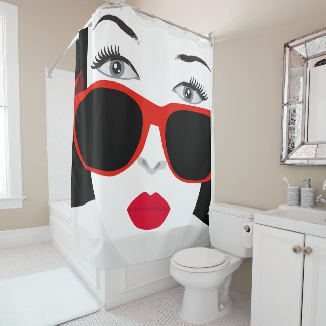 Cortina De Ducha Gafas de sol (In situ)