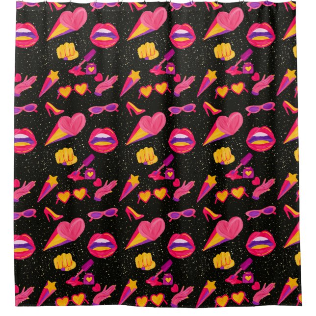 CORTINA DE DUCHA GALAXIA (Anverso)