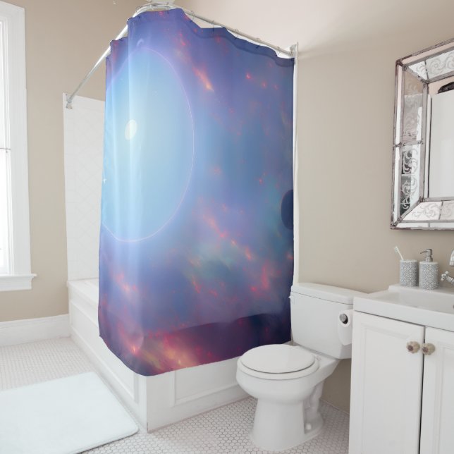 Cortina De Ducha Galaxia, Universo, Estrellas, Espacio Ultraterrest (In situ)