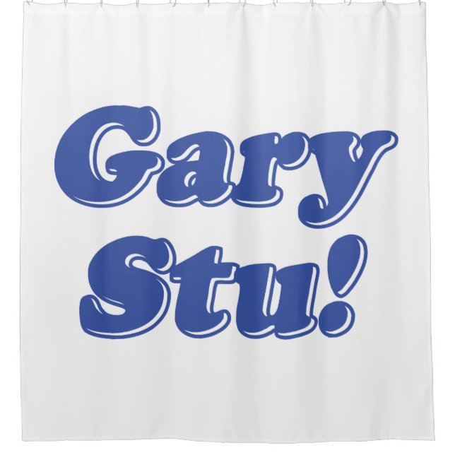 Cortina De Ducha ¡Gary Stu! (Anverso)