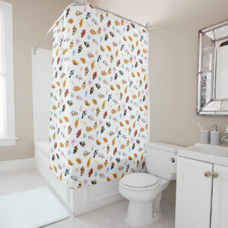 Cortina De Ducha Gathering of Clownfish | Ocean Art Design