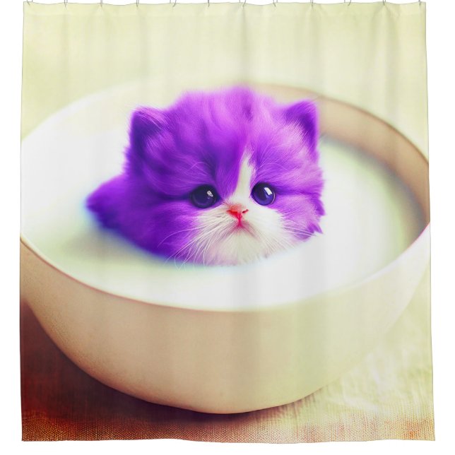 Cortina De Ducha Gatito (Anverso)