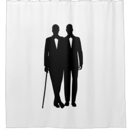 Cortina De Ducha Gay Boda Grooms