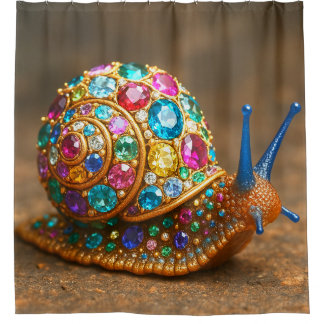 Cortina De Ducha Gem Snail