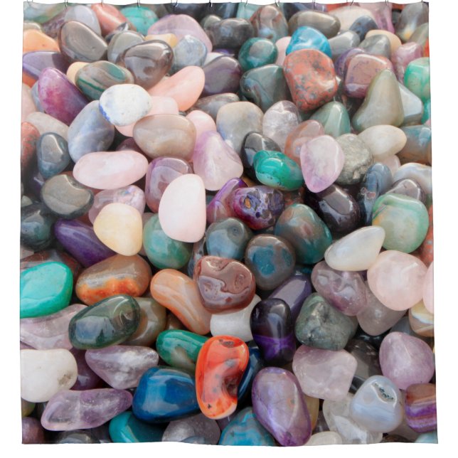 Cortina De Ducha Gemstone geología mineral costoso (Anverso)