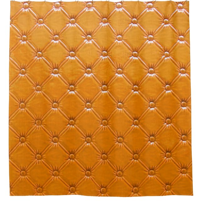 Cortina De Ducha Genuine brown leather upholstery. (Anverso)