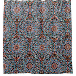 Cortina De Ducha Geometría redonda