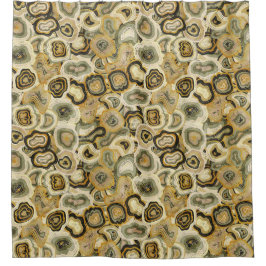 Cortina De Ducha Geometric Abstract Shapes