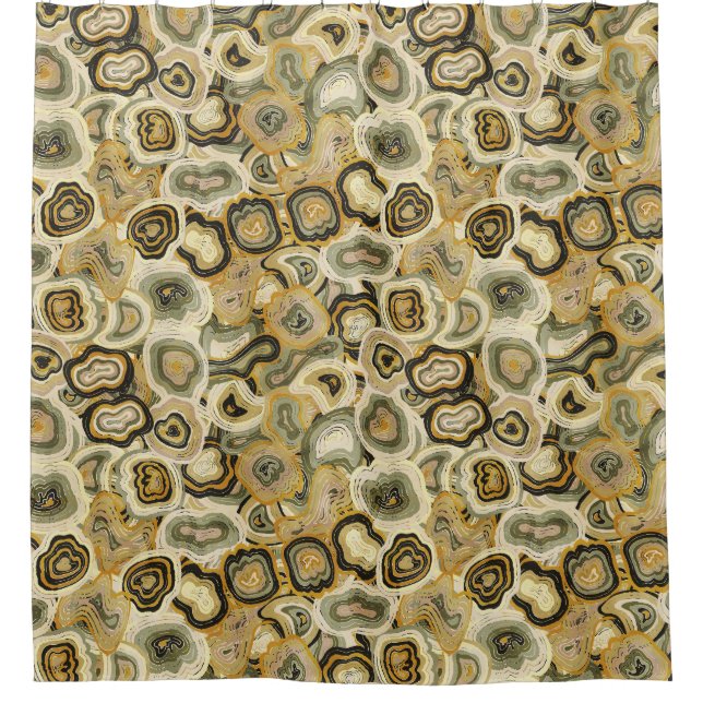 Cortina De Ducha Geometric Abstract Shapes (Anverso)