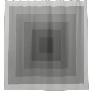 Cortina De Ducha Geométrica de Black Square