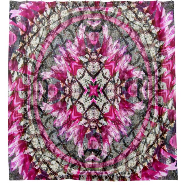 Cortina De Ducha Gigantando Magnolias........ (Anverso)