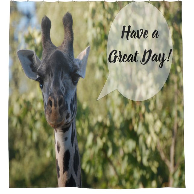 Cortina de ducha Giraffe (Anverso)