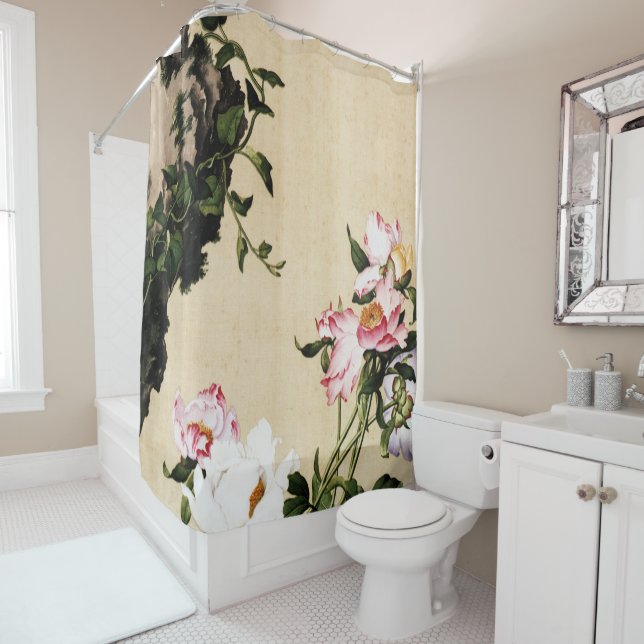 Cortina De Ducha Giuseppe Castiglione - Bella Artes Paeony (In situ)