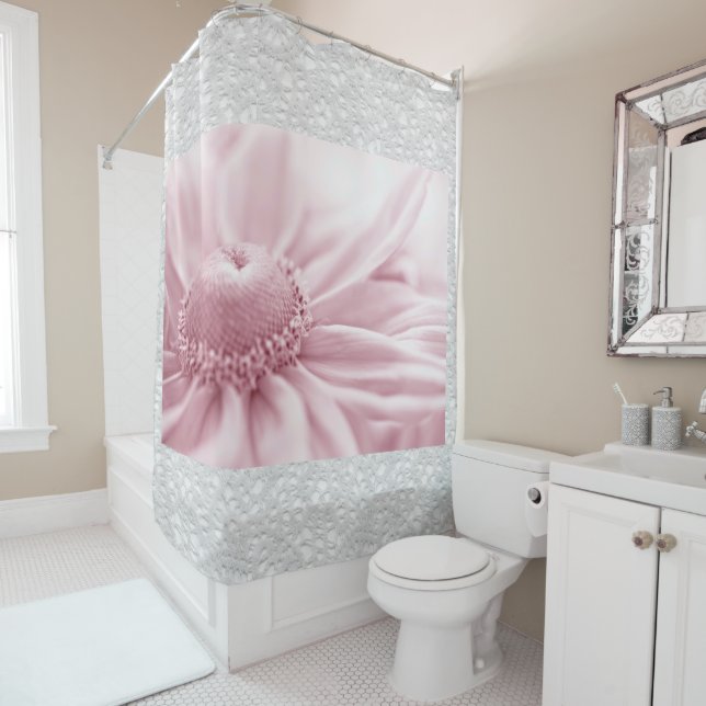 Cortina De Ducha Gloriosa Daisy Macro (In situ)