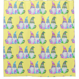 CORTINA DE DUCHA GNOMOS DE PASCUA