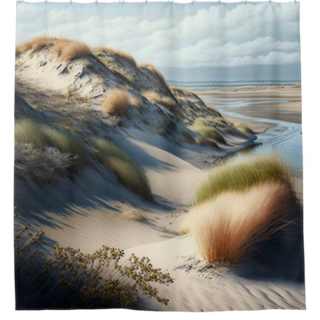 Cortina De Ducha Golden Dunes (Anverso)