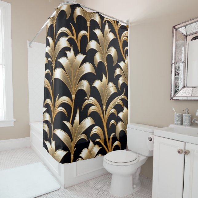 Cortina De Ducha Golden Grows (In situ)