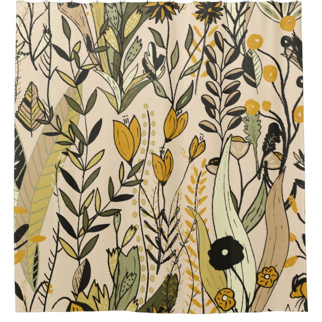 Cortina De Ducha Golden Meadow Harmony (Anverso)