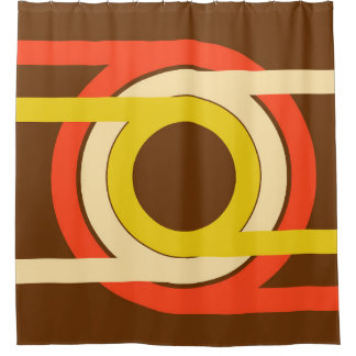 Cortina De Ducha Golden Ratio Retro