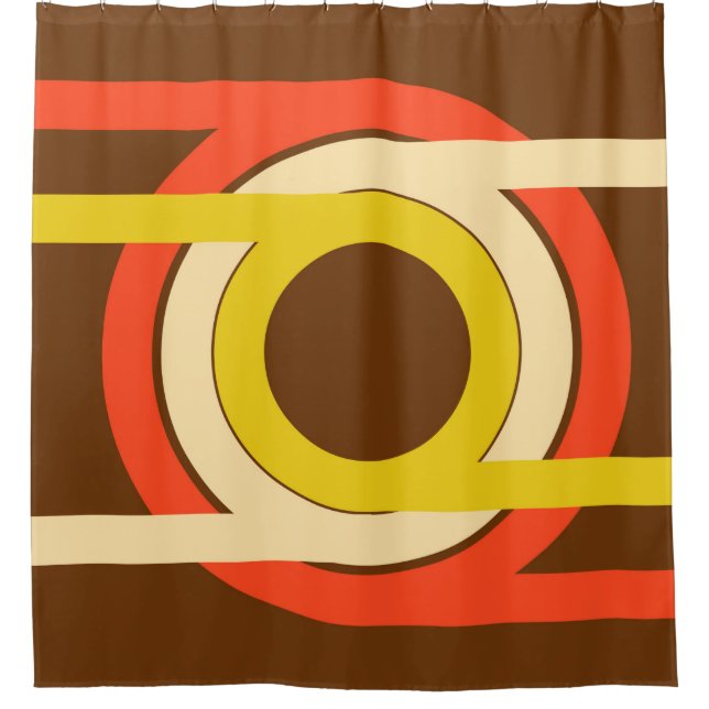 Cortina De Ducha Golden Ratio Retro (Anverso)