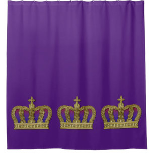 Cortina De Ducha Golden Royal Crown IV + tu trasero. e ideas