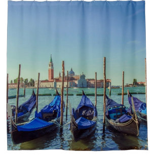 Cortina De Ducha Góndolas en Venecia, Italia