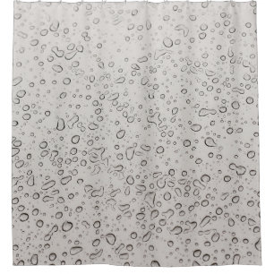 Cortina De Ducha Gotas de agua