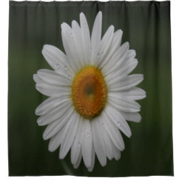 Cortina De Ducha Gotas de agua en los pétalos