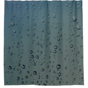 Cortina De Ducha Gotas de lluvia