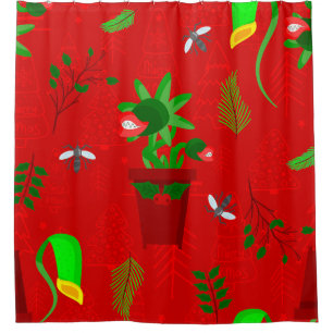 Cortina De Ducha gothmas navidades venus flytrampa creepmas