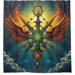 Cortina De Ducha „Götterwerkzeuge – Die Ausrüstung der Mächte“