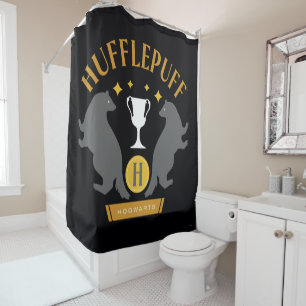 Cortina De Ducha Grabador HUFFLEPUFF™ y gráfico del Orgullo de la C