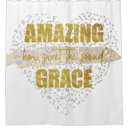 Cortina De Ducha Gracia asombrosa