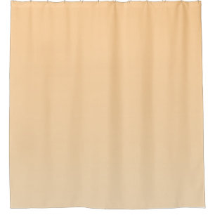 Cortina De Ducha Gradiente amarillo claro y Naranja