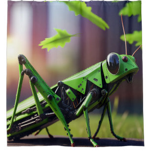 Cortina De Ducha Grasshopper mecánico