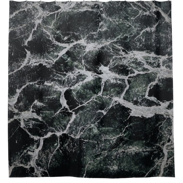 CORTINA DE DUCHA GRAY AND BLACK PAINTING (Anverso)
