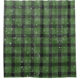 Cortina De Ducha Green family christmas wallpaper