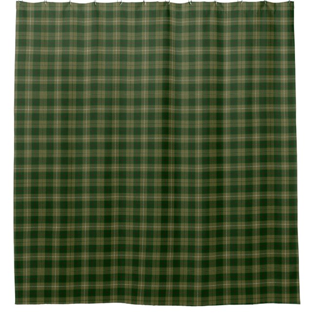 Cortina De Ducha Green Tartan Plaid (Anverso)