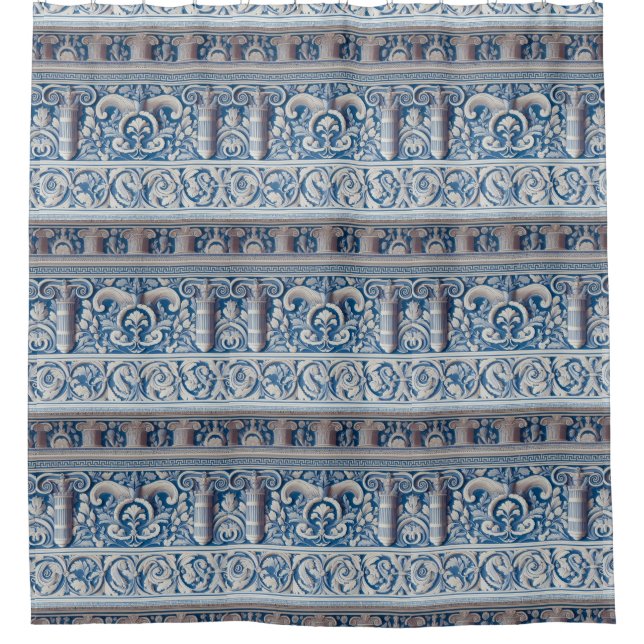 Cortina De Ducha Griego antiguo (Anverso)