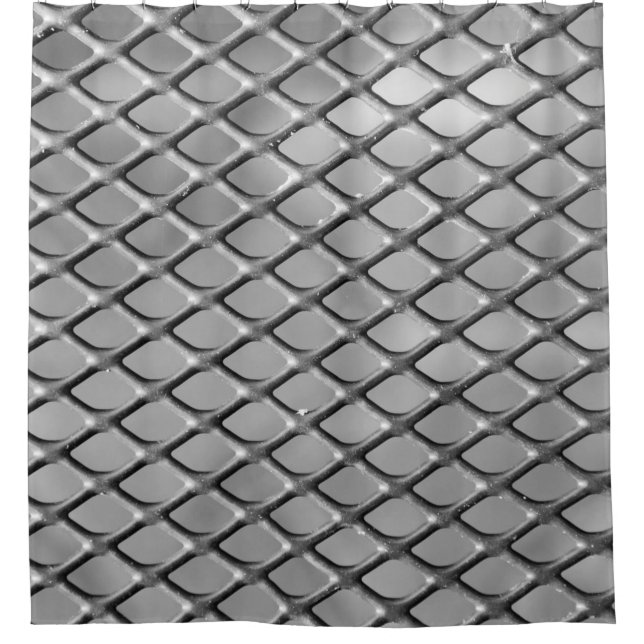 Cortina De Ducha Gris de fondo abstracto (Anverso)