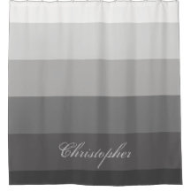 Gris geométrico moderno de la pendiente con nombre