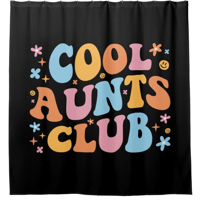 Cortina De Ducha Guay Aunts Club III (Anverso)