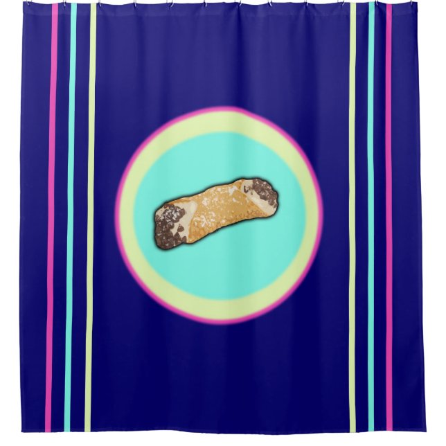 Cortina De Ducha Guay Cannoli Art (Anverso)