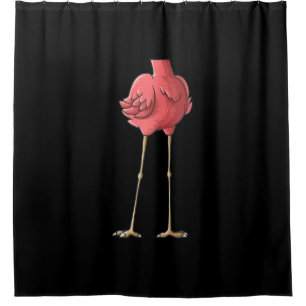 Cortina De Ducha Guay Flamingo Halloween Lazy