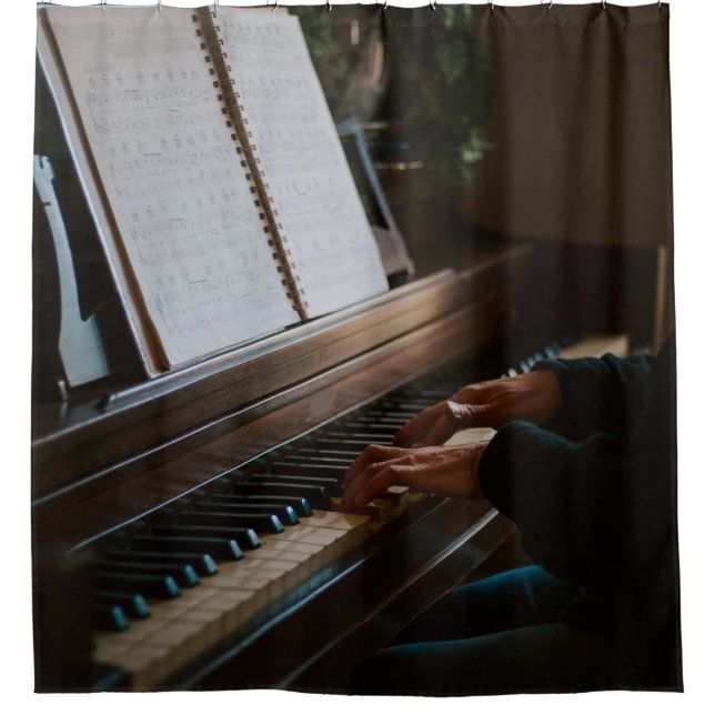 Cortina De Ducha Guay Piano (Anverso)