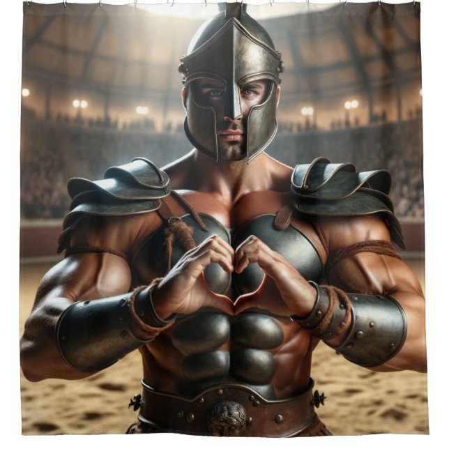 Cortina De Ducha Guerrero (Anverso)