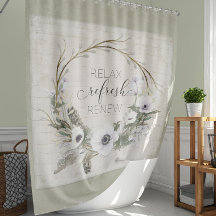 Guión de Wreath floral de la casa rural de madera 