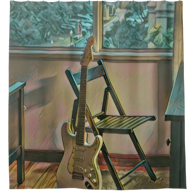 Cortina De Ducha guitarist birthday gift (Anverso)