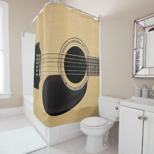 Cortina De Ducha Guitarra
