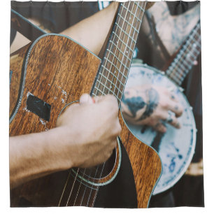 Cortina De Ducha Guitarra Awesome